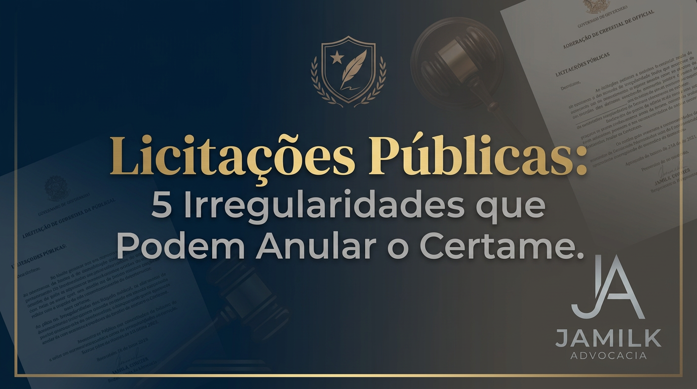 Licitações Públicas: 5 Irregularidades que Podem Anular o Certame